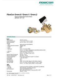 Flowcon Green Tech Note